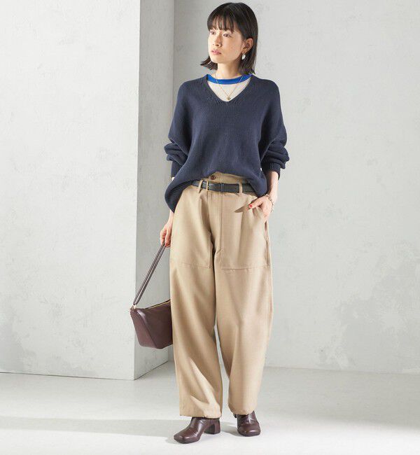 SHIPS for women「【SHIPS別注】GOLDEN MILLS: 〈手洗い可能〉2WAY ベイカー パンツ」|その他|