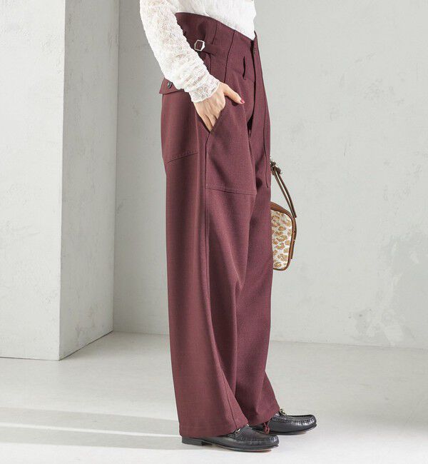 SHIPS for women「【SHIPS別注】GOLDEN MILLS: 〈手洗い可能〉2WAY ベイカー パンツ」|その他|