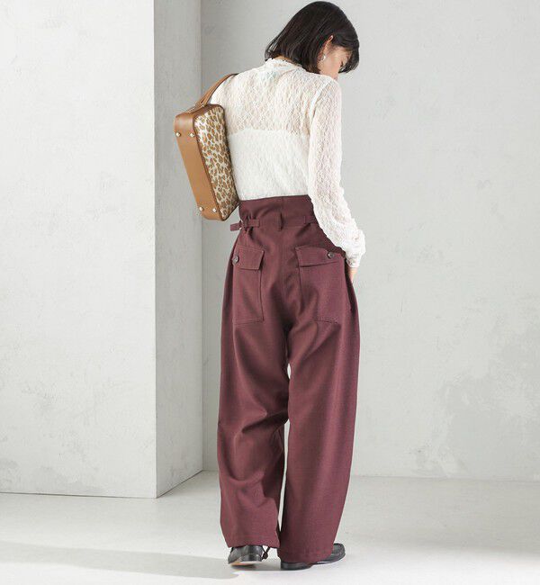 SHIPS for women「【SHIPS別注】GOLDEN MILLS: 〈手洗い可能〉2WAY ベイカー パンツ」|その他|