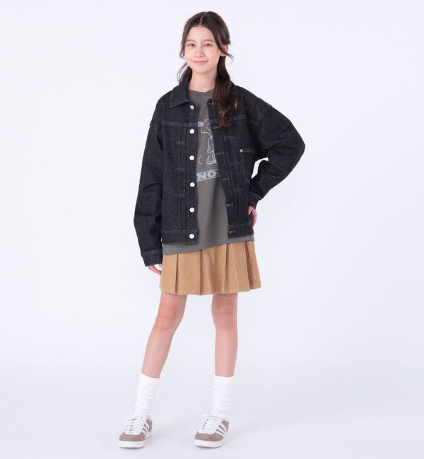 SHIPS KIDS「SHIPS KIDS:140～160cm /ヴィンテージ ライク デニム ジャケット」|デニムジャケット|