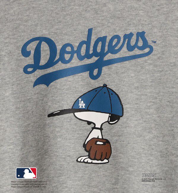 SHIPS KIDS「SHIPS KIDS:85～95cm / PEANUTS&times;MLB プリント スウェット」|スウェット・ジャージ|