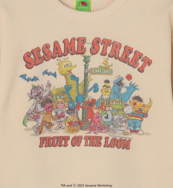 SHIPS any「SESAME STREET meets FRUIT OF THE LOOM: プリント スウェット<KIDS>」|スウェット・ジャージ|