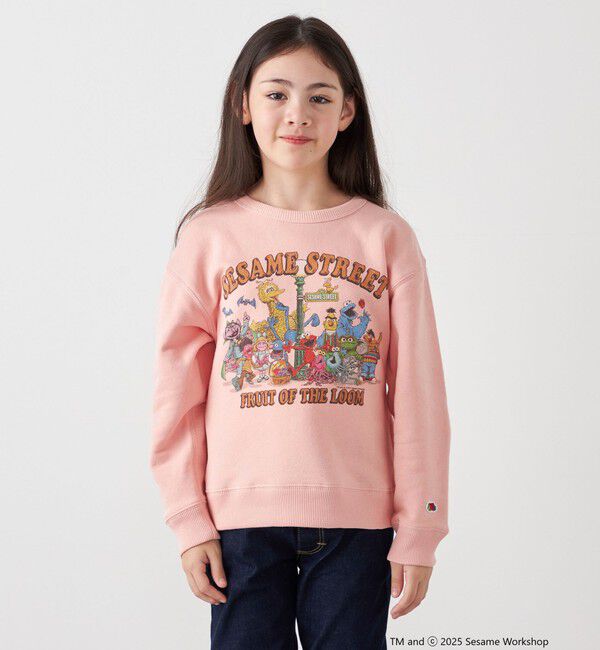 SHIPS any「SESAME STREET meets FRUIT OF THE LOOM: プリント スウェット<KIDS>」|スウェット・ジャージ|