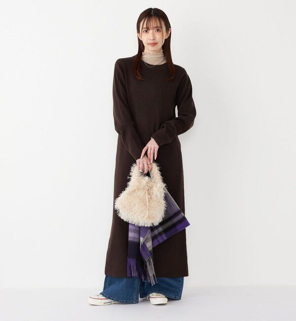 SHIPS Colors 「SHIPS Colors:〈手洗い可能〉ベスト &times; ニット ワンピース セット◇」|ワンピース|