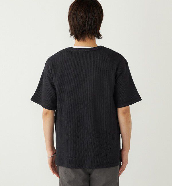SHIPS Colors 「SHIPS Colors:ローゲージ カノコ ヘンリーネック Tシャツ◇」|Tシャツ・カットソー|
