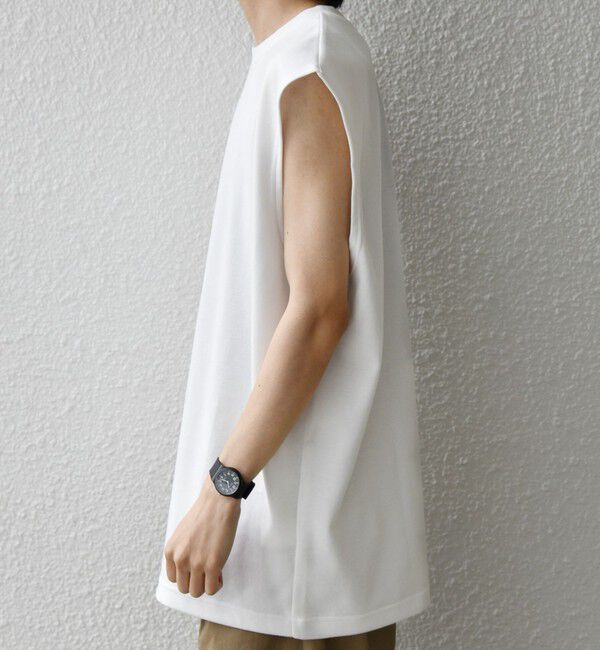 SHIPS any「SHIPS any:〈接触冷感〉COOL TOUCH スムース リラックス ノースリーブ Tシャツ 26SS◇」|Tシャツ・カットソー|