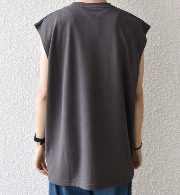 SHIPS any「SHIPS any:〈接触冷感〉COOL TOUCH スムース リラックス ノースリーブ Tシャツ 26SS◇」|Tシャツ・カットソー|