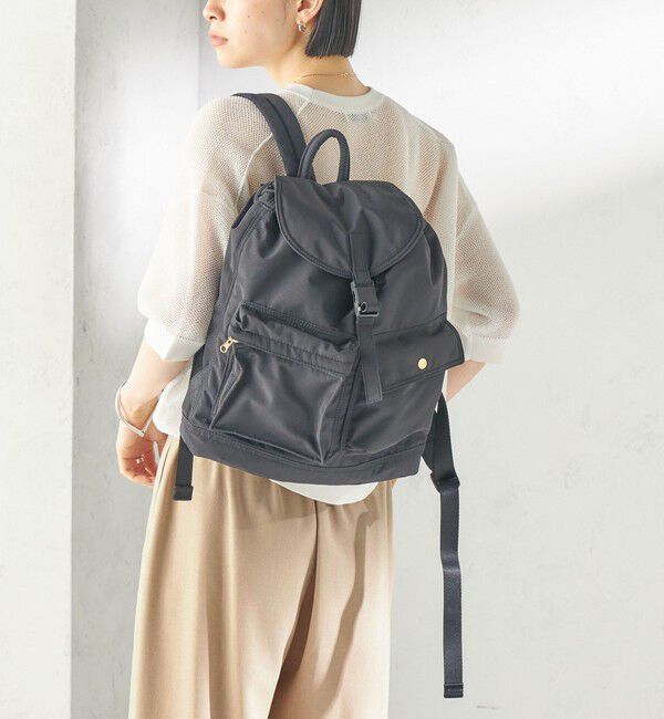 SHIPS for women「【WEB限定】Hyman Roth:〈撥水加工〉ドロスト バック パック」|リュック|