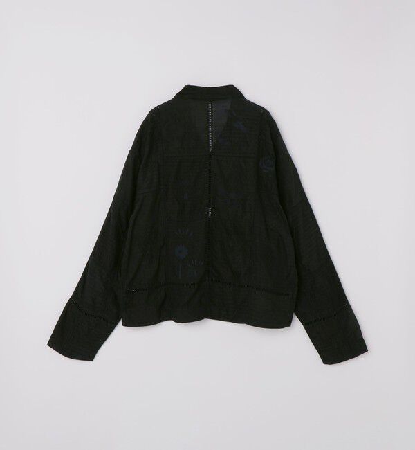 SHIPS「AO DRESS: LACE PATCHWORK JKT」|ブルゾン・スタジャン|