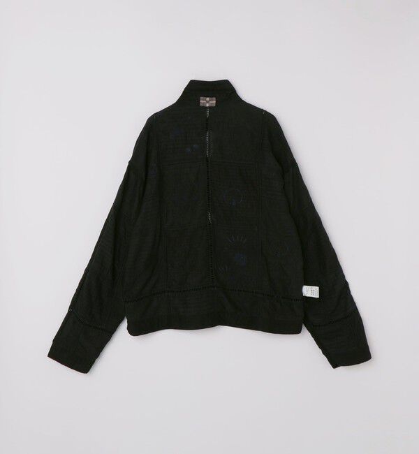SHIPS「AO DRESS: LACE PATCHWORK JKT」|ブルゾン・スタジャン|