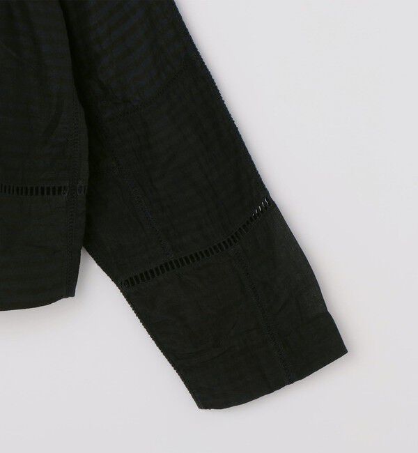 SHIPS「AO DRESS: LACE PATCHWORK JKT」|ブルゾン・スタジャン|