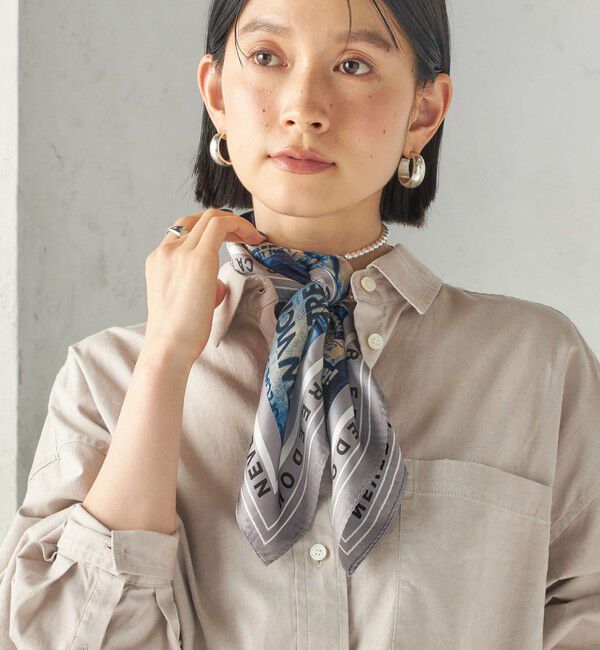 SHIPS for women「【SHIPS別注】THE CULTURE CORD: ARTIST SCARF（DM）」|バンダナ・スカーフ|