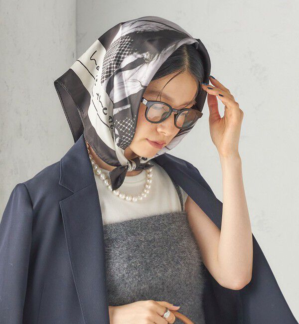SHIPS for women「【SHIPS別注】THE CULTURE CORD: ARTIST SCARF（DM）」|バンダナ・スカーフ|