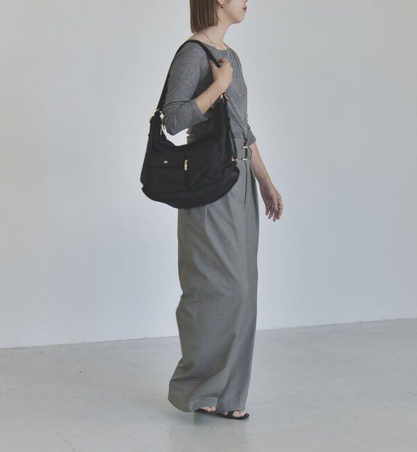 quaranciel「《予約》quaranciel:〈撥水加工〉3WAY ナイロン ポケット ショルダーバッグ（A4対応）」|ショルダー・メッセンジャー|