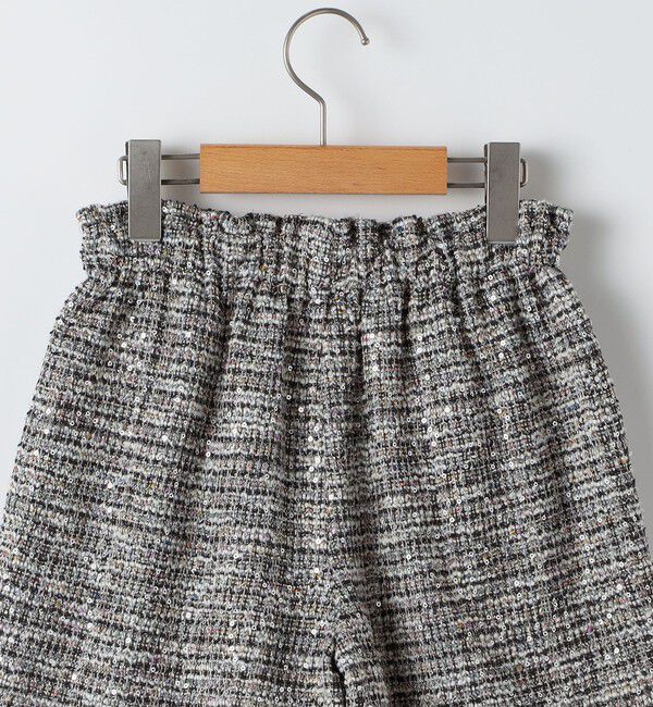 SHIPS KIDS「SHIPS KIDS:140～150cm / 〈手洗い可能〉シャイニー ツイード ショートパンツ」|その他|