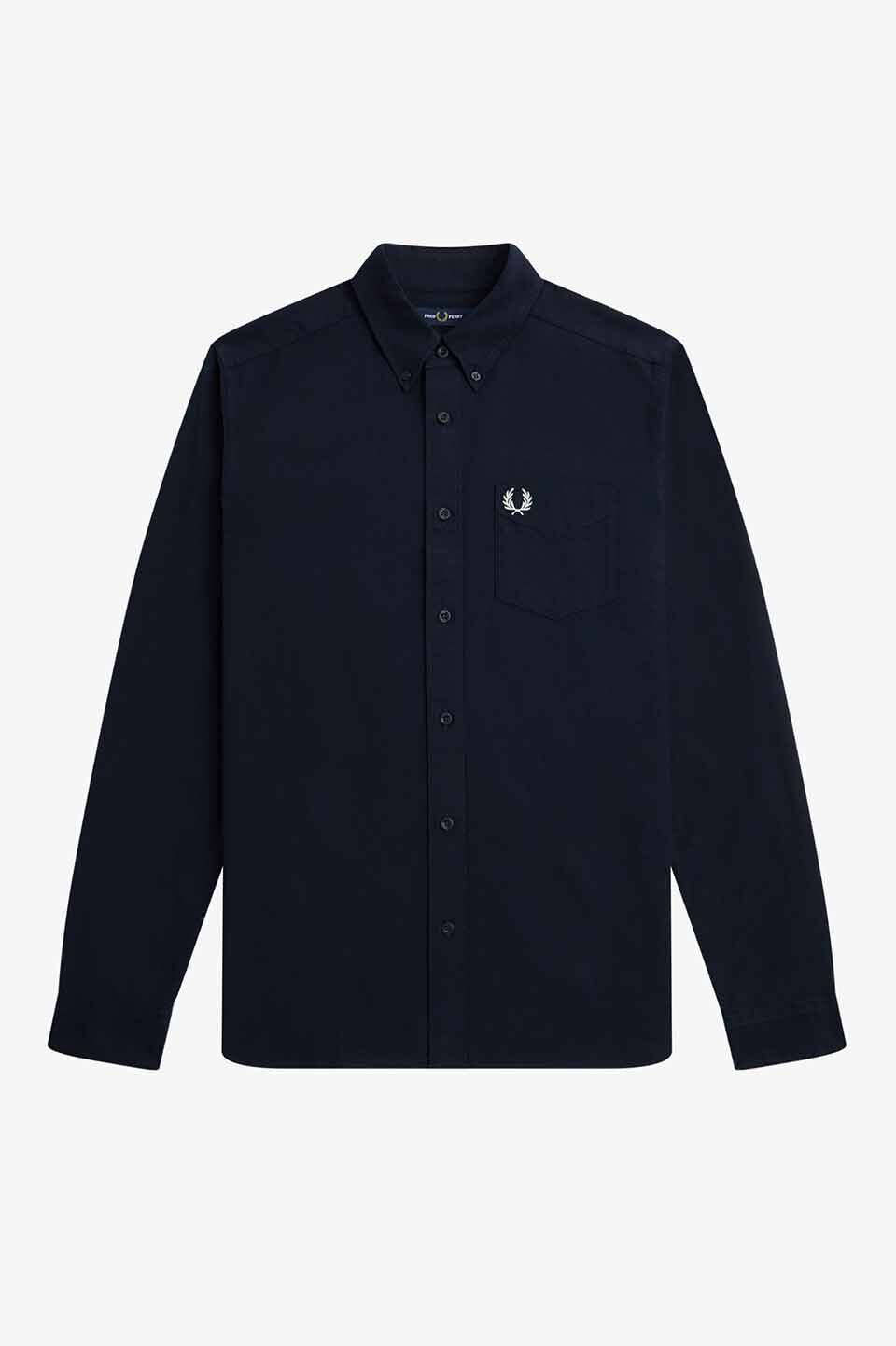 FRED PERRY 「FRED PERRY／Oxford Shirt／オックスフォード長袖シャツ」|シャツ・ブラウス|NAVY