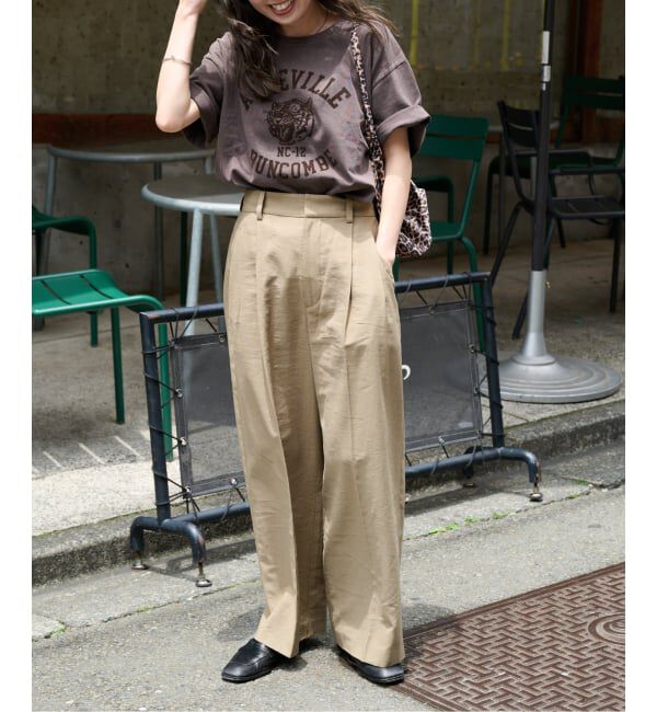 OUTDOOR PRODUCTS Usual Things「追加4 ピグメントカットオフZOO TEE」|Tシャツ・カットソー|