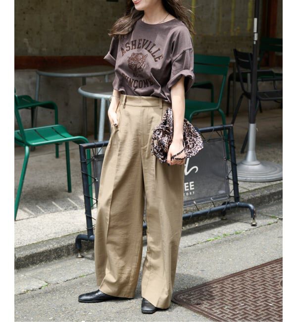 OUTDOOR PRODUCTS Usual Things「追加4 ピグメントカットオフZOO TEE」|Tシャツ・カットソー|