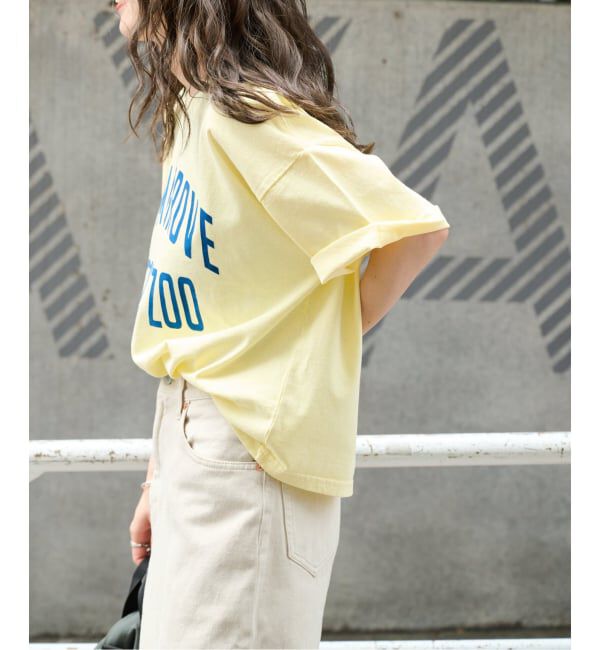 OUTDOOR PRODUCTS Usual Things「追加4 ピグメントカットオフZOO TEE」|Tシャツ・カットソー|
