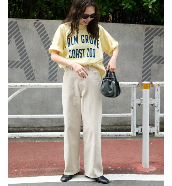 OUTDOOR PRODUCTS Usual Things「追加4 ピグメントカットオフZOO TEE」|Tシャツ・カットソー|