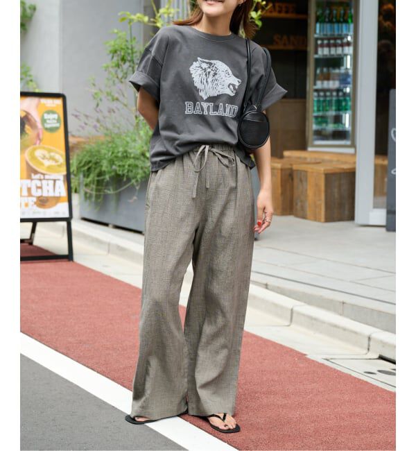 OUTDOOR PRODUCTS Usual Things「追加4 ピグメントカットオフZOO TEE」|Tシャツ・カットソー|