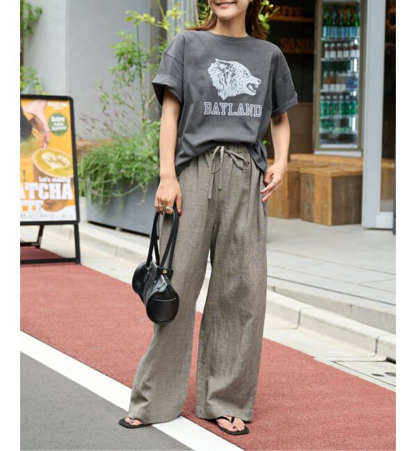 OUTDOOR PRODUCTS Usual Things「追加4 ピグメントカットオフZOO TEE」|Tシャツ・カットソー|