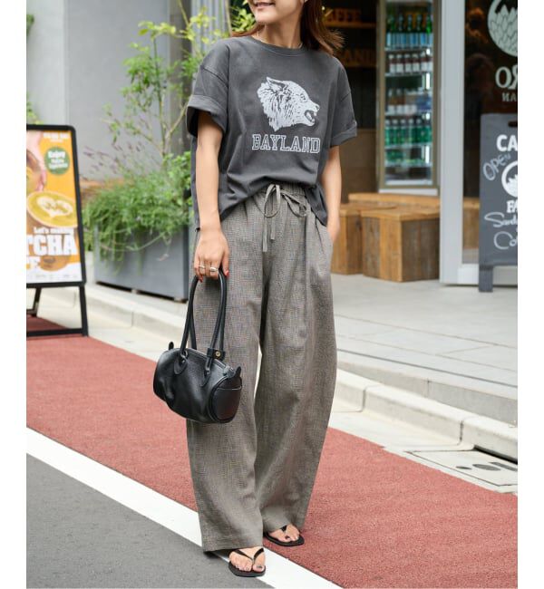 OUTDOOR PRODUCTS Usual Things「追加4 ピグメントカットオフZOO TEE」|Tシャツ・カットソー|