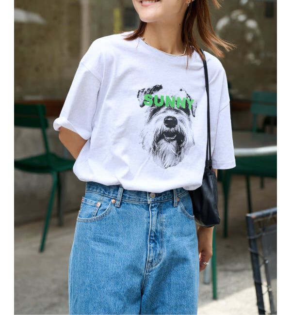 OUTDOOR PRODUCTS Usual Things「追加4 ピグメントカットオフZOO TEE」|Tシャツ・カットソー|
