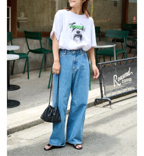 OUTDOOR PRODUCTS Usual Things「追加4 ピグメントカットオフZOO TEE」|Tシャツ・カットソー|