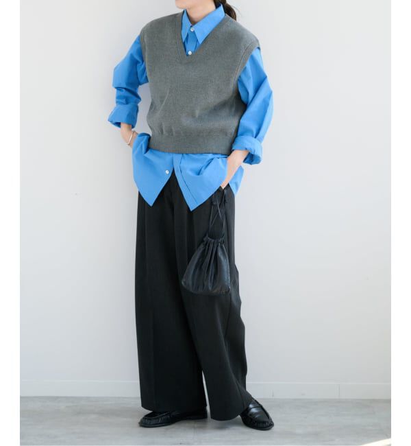 OUTDOOR PRODUCTS Usual Things「≪予約≫コットンVネックニットベスト」|ベスト・ジレ|