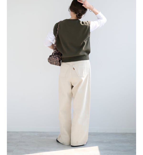 OUTDOOR PRODUCTS Usual Things「≪予約≫コットンVネックニットベスト」|ベスト・ジレ|