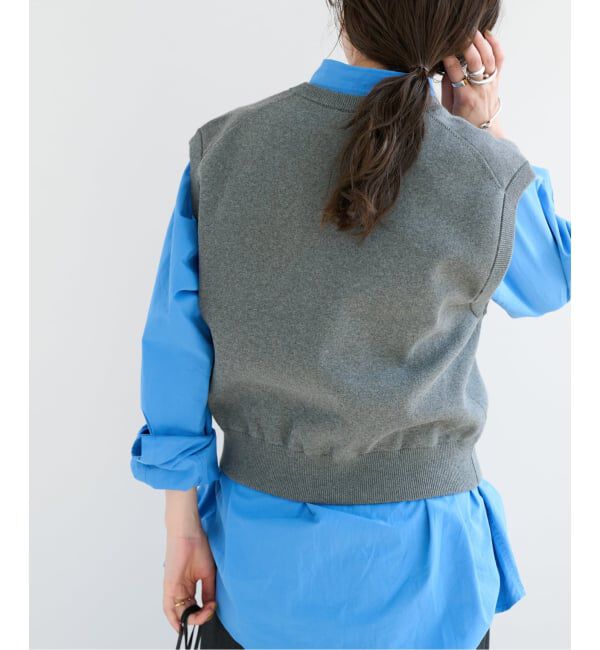 OUTDOOR PRODUCTS Usual Things「≪予約≫コットンVネックニットベスト」|ベスト・ジレ|