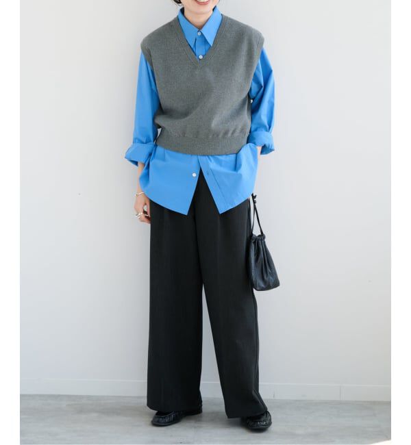 OUTDOOR PRODUCTS Usual Things「≪予約≫コットンVネックニットベスト」|ベスト・ジレ|