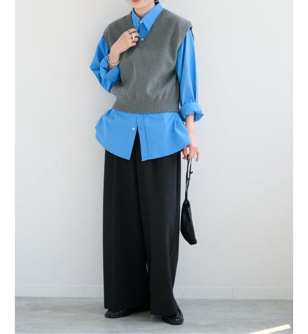OUTDOOR PRODUCTS Usual Things「≪予約≫コットンVネックニットベスト」|ベスト・ジレ|
