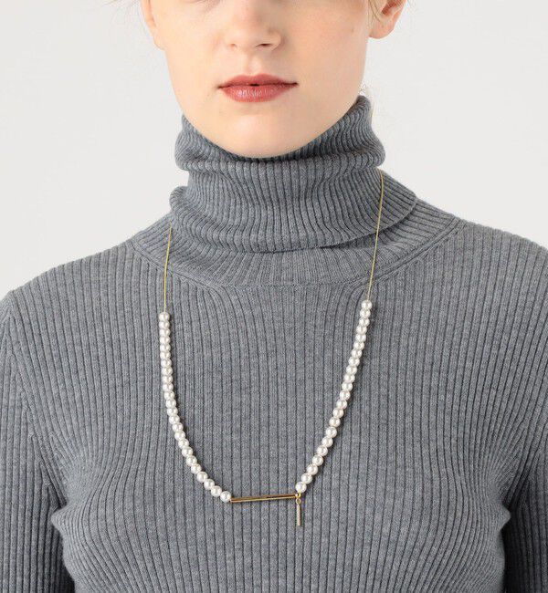 TOMORROWLAND GOODS「【別注】januka  パール ロングネックレス」|ネックレス|
