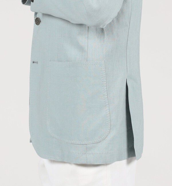 TOMORROWLAND BUYING WEAR「ERRICO FORMICOLA リネン シングルブレステッド3Bジャケット」|テーラードジャケット|