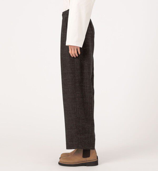GALERIE VIE「フラックスフラノ イージーストレートパンツ」|その他|