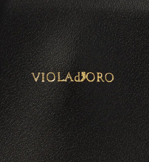 TOMORROWLAND GOODS「VIOLAd'ORO SANDRO ラフィア調 レザーコンビ ハンドバッグ」|ハンドバッグ|