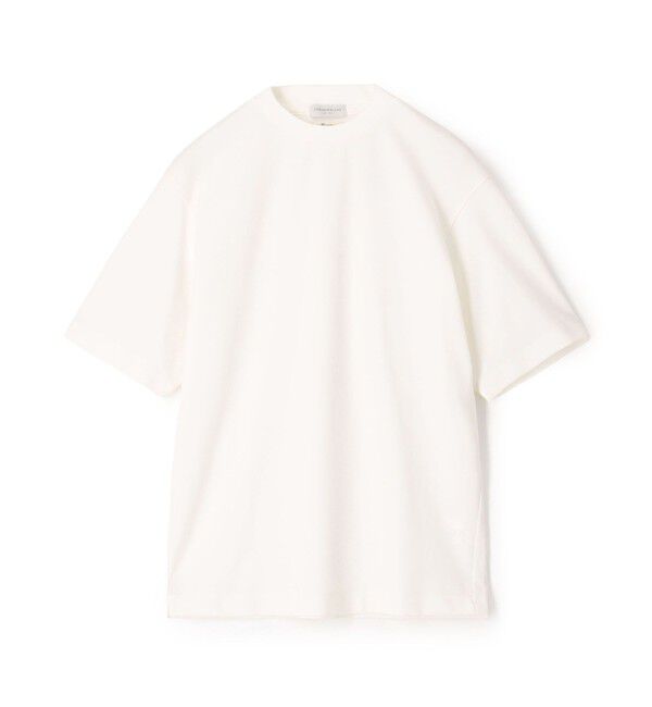 TOMORROWLAND MENS「【接触冷感・吸水速乾】コットンポリエステルポンチ クルーネックTシャツ」|Tシャツ・カットソー|11 ホワイト