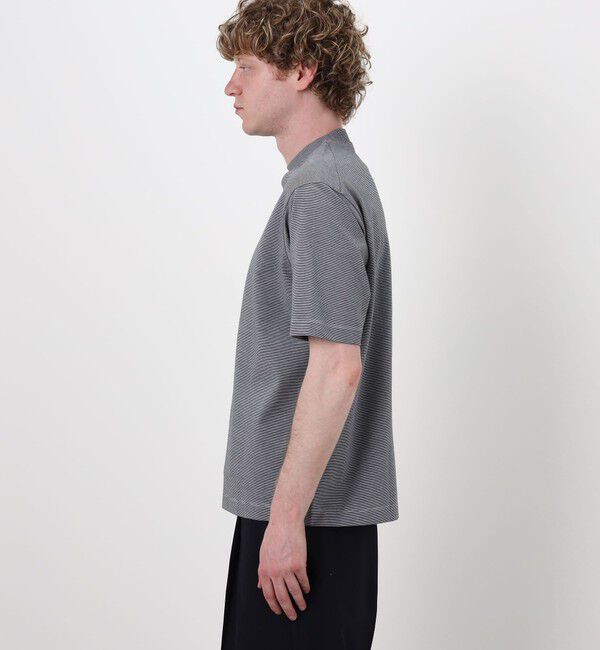 TOMORROWLAND MENS「【接触冷感・吸水速乾】コットンポリエステルポンチ クルーネックTシャツ」|Tシャツ・カットソー|