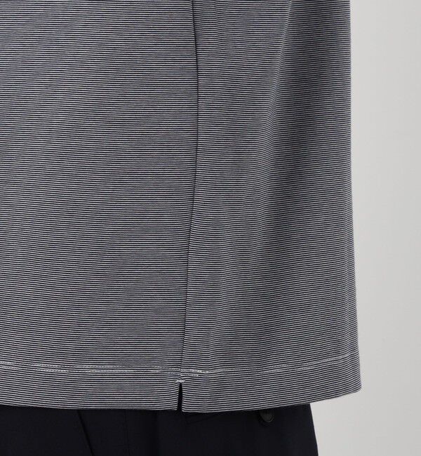 TOMORROWLAND MENS「【接触冷感・吸水速乾】コットンポリエステルポンチ クルーネックTシャツ」|Tシャツ・カットソー|