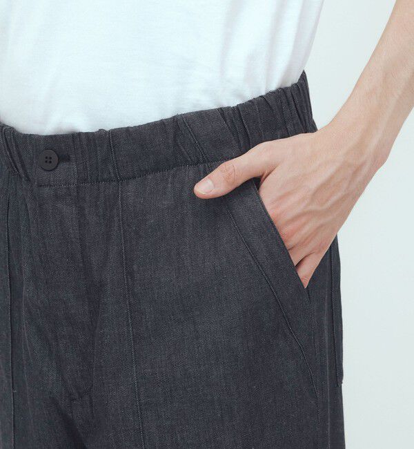 GALERIE VIE「コットンダンガリー ファティーグパンツ」|デニム|