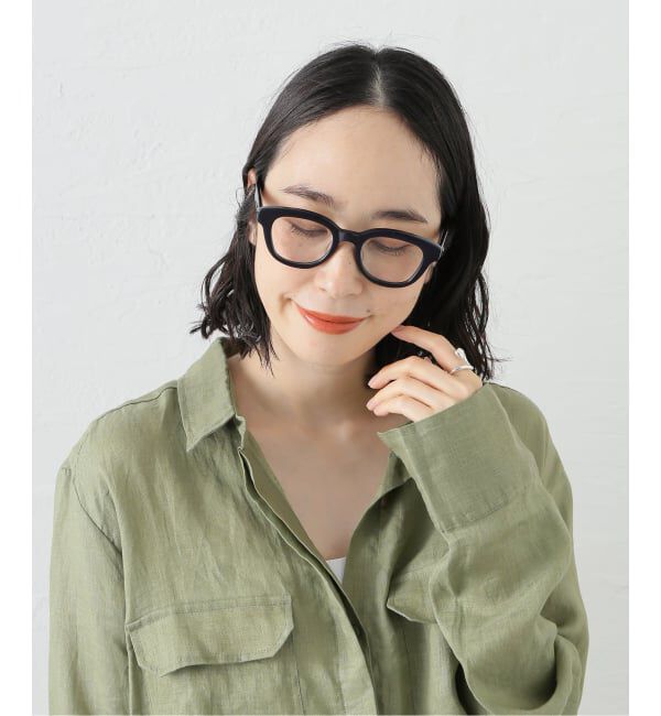 EYETHINK「BLANC.. 別注 ET001 NAVY ex Optical」|メガネ|