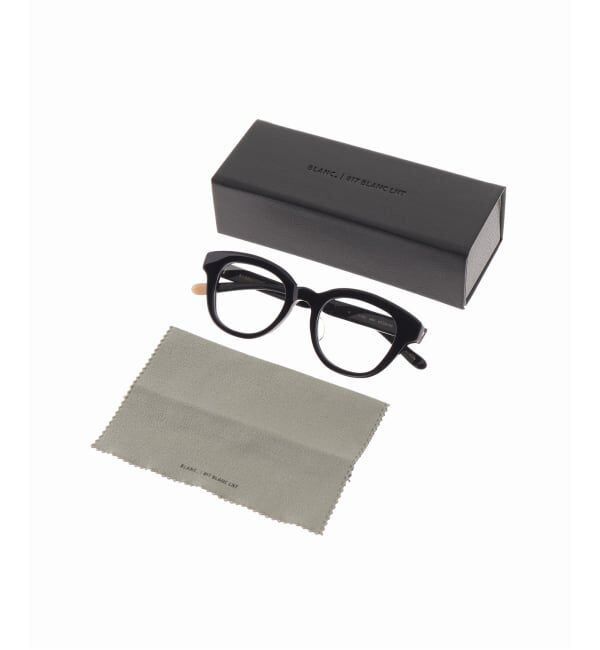 EYETHINK「BLANC.. 別注 ET001 NAVY ex Optical」|メガネ|
