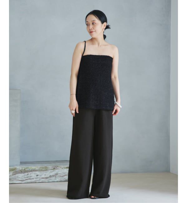 Plage「TWEED ニットベアトップ」|チューブトップ|