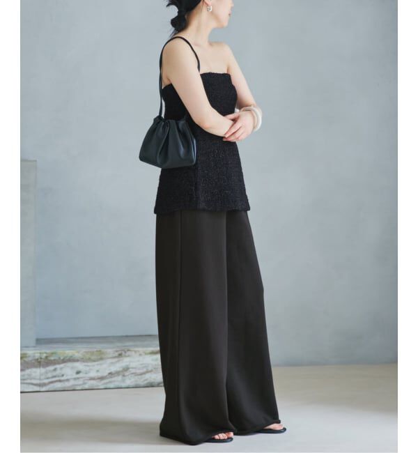 Plage「TWEED ニットベアトップ」|チューブトップ|