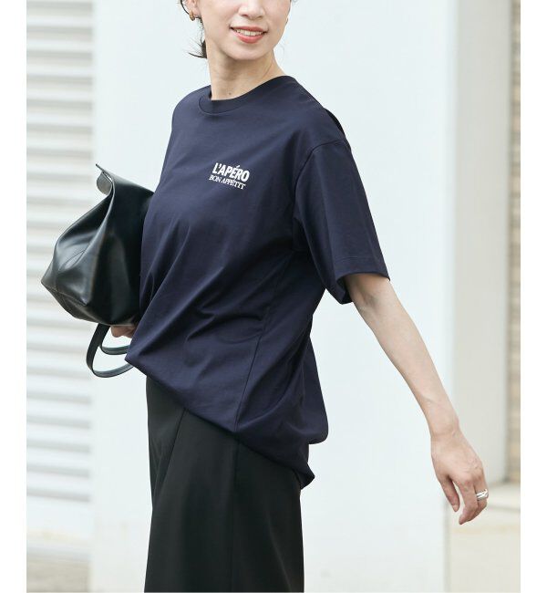 VERMEIL par iena「《一部店舗限定》PARIS ロゴTシャツ」|Tシャツ・カットソー|