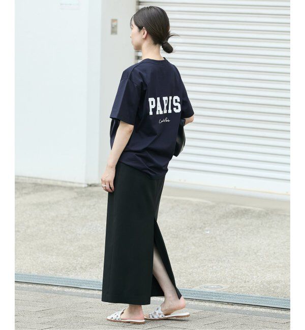 VERMEIL par iena「《一部店舗限定》PARIS ロゴTシャツ」|Tシャツ・カットソー|