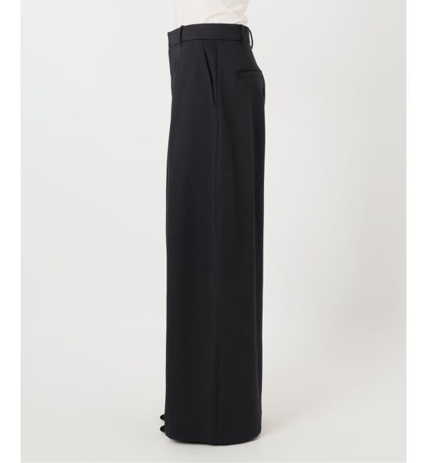 VERMEIL par iena「《手洗い可》Curved Tuck パンツ」|その他|
