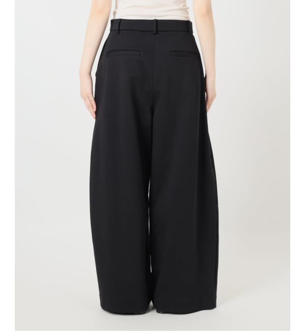 VERMEIL par iena「《手洗い可》Curved Tuck パンツ」|その他|